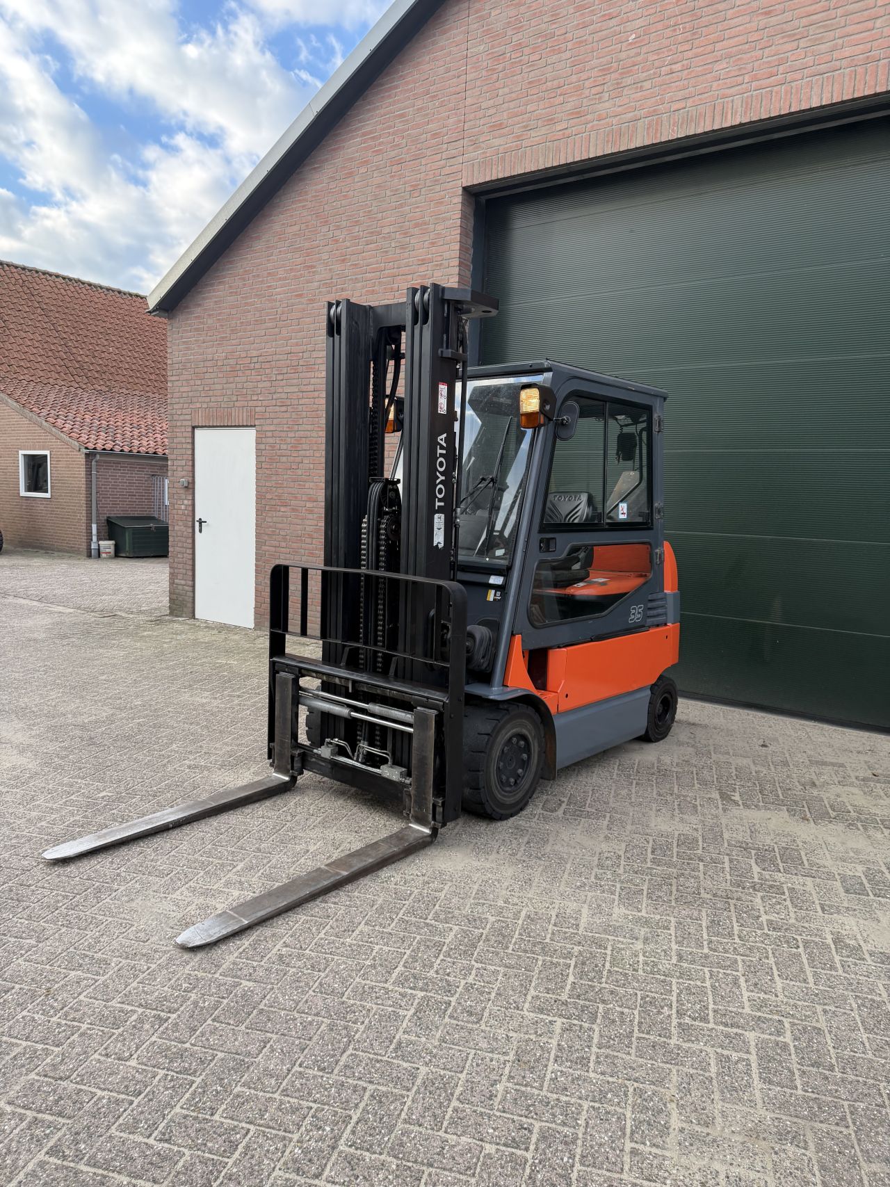 Toyota 7FBMF35 3500kg nw batterij! Triplo elektrische heftruck