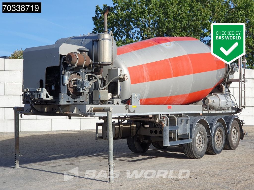 De Buf BM12-39-3 3 Achsen Concrete 12m3 MOT 01/27 SAF Lift Axle