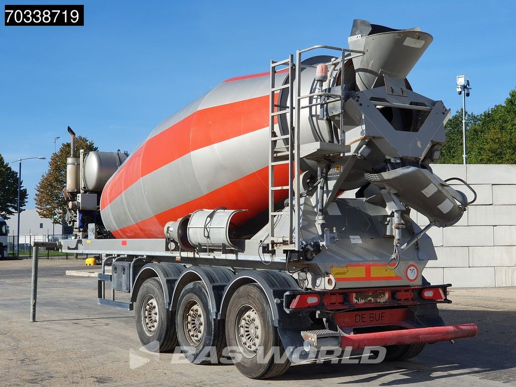 De Buf BM12-39-3 3 Achsen Concrete 12m3 MOT 01/27 SAF Lift Axle