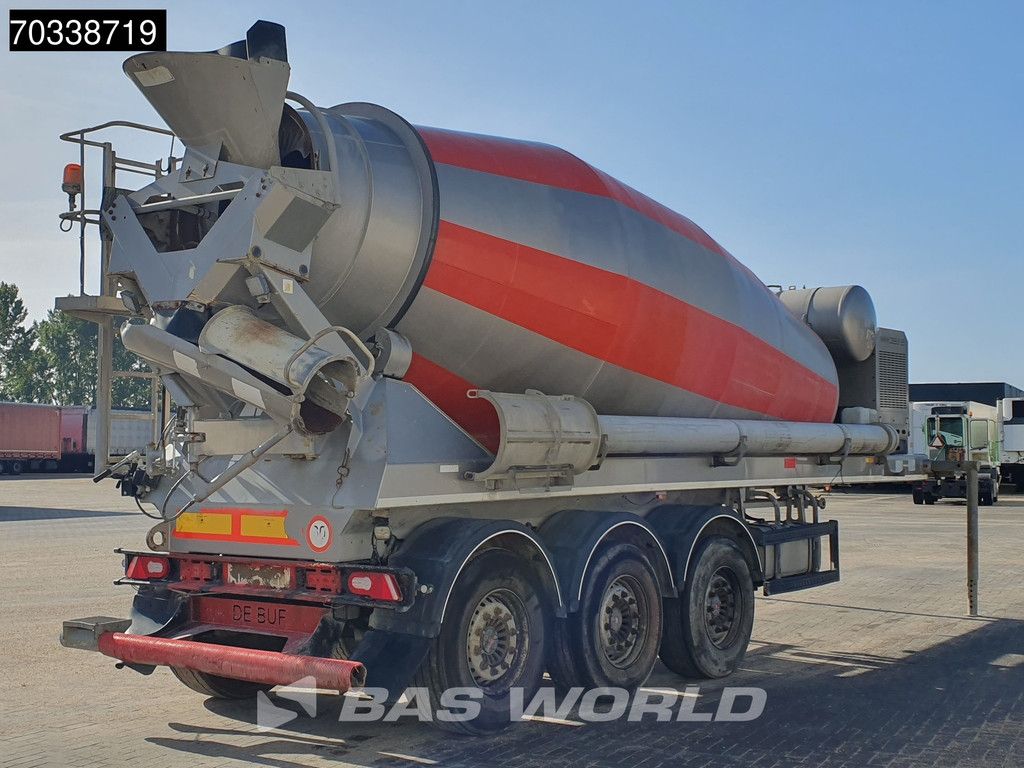 De Buf BM12-39-3 3 Achsen Concrete 12m3 MOT 01/27 SAF Lift Axle