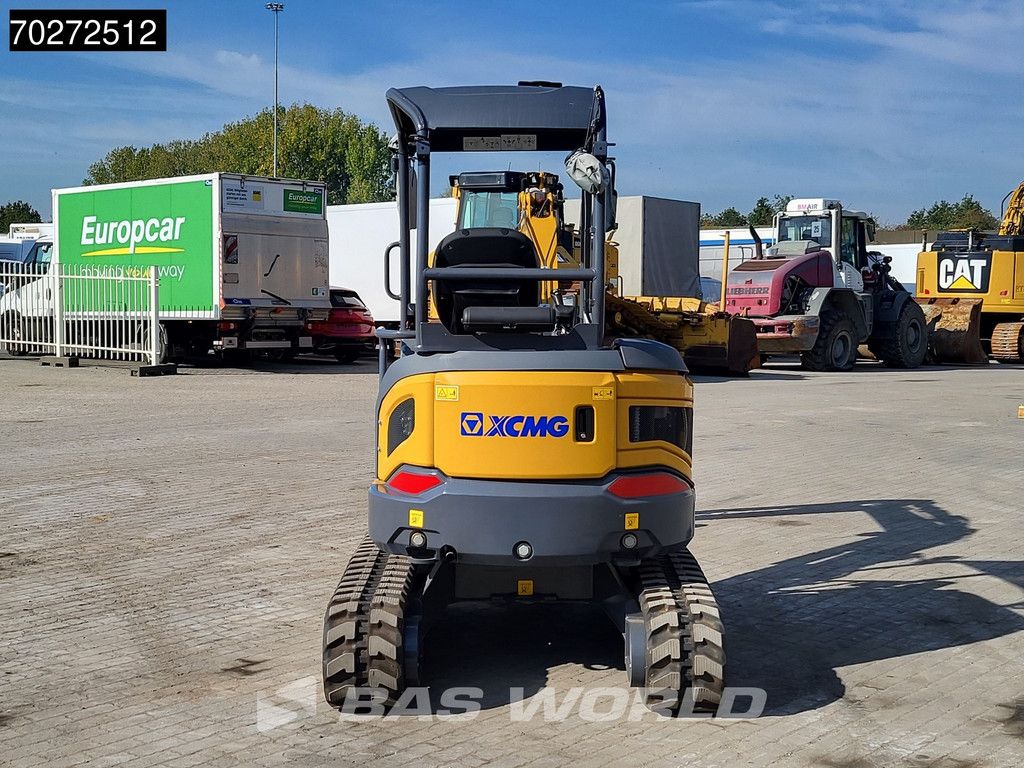 XCMG XE27 E FACTORY WARRANTY - CW / 3 BUCKETS - KUBOTA