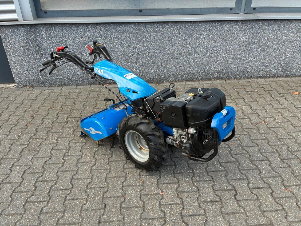 BCS 740 DE 2-wielige trekker met freesbak
