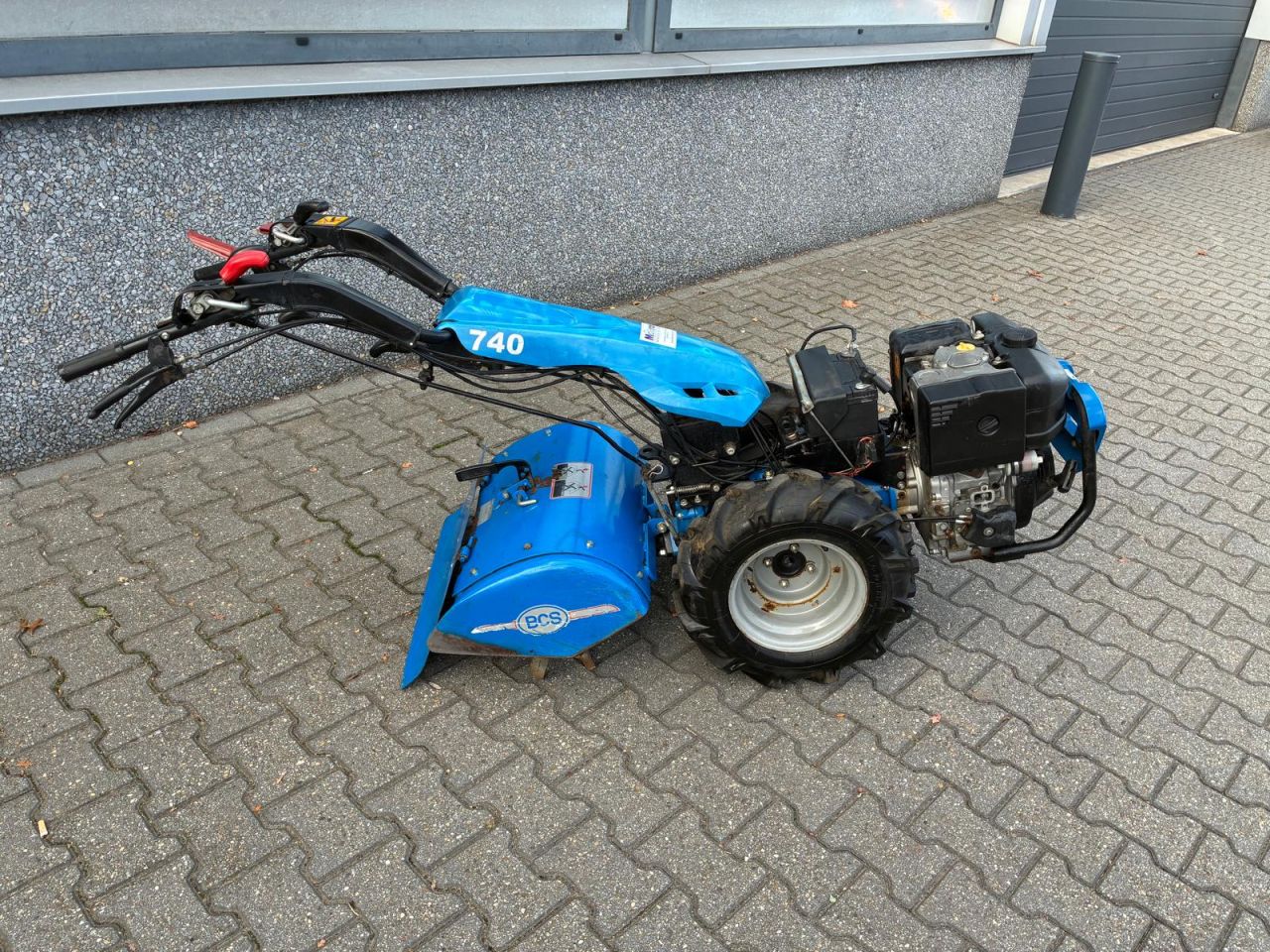 BCS 740 DE 2-wielige trekker met freesbak