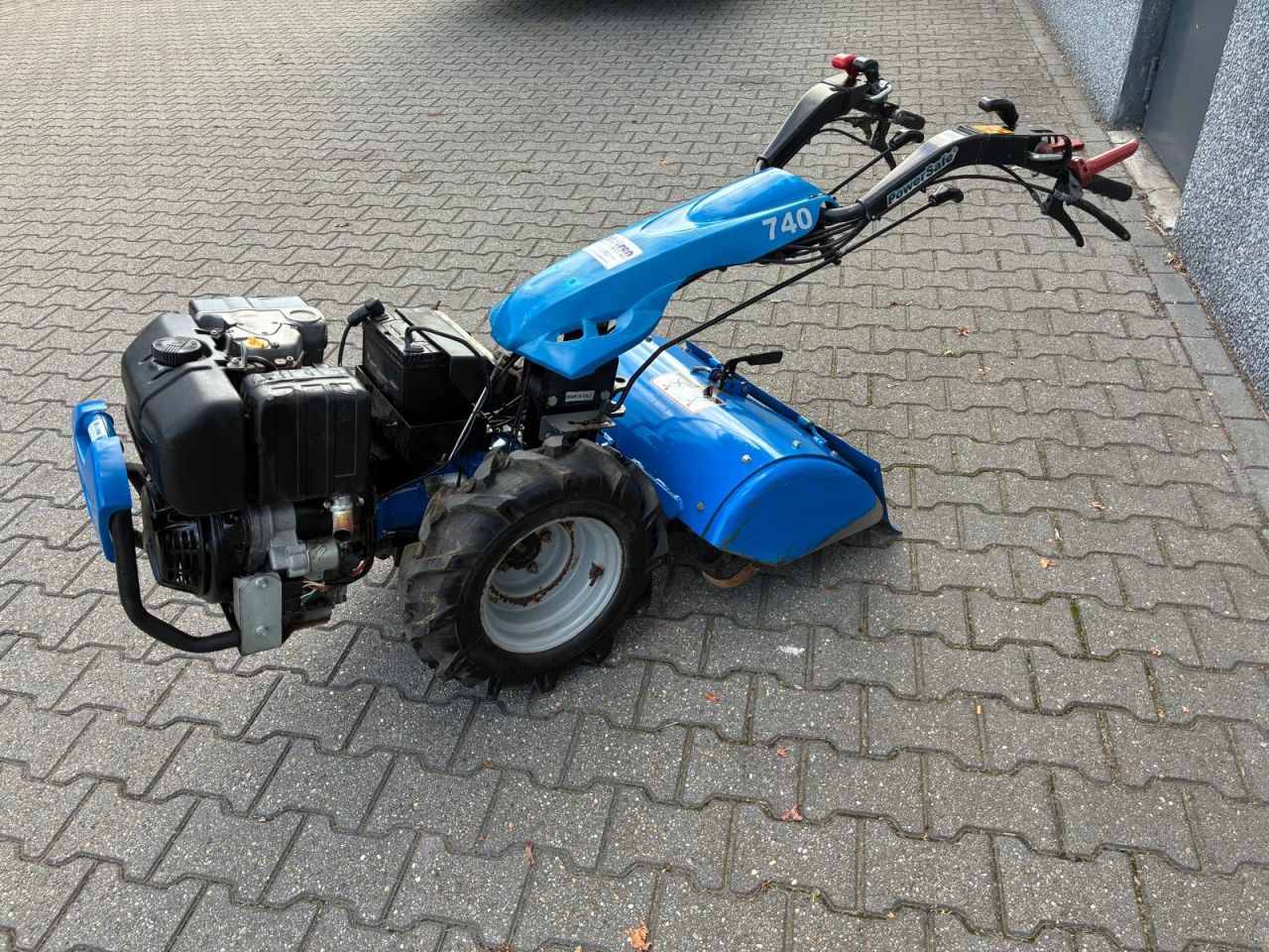 BCS 740 DE 2-wielige trekker met freesbak