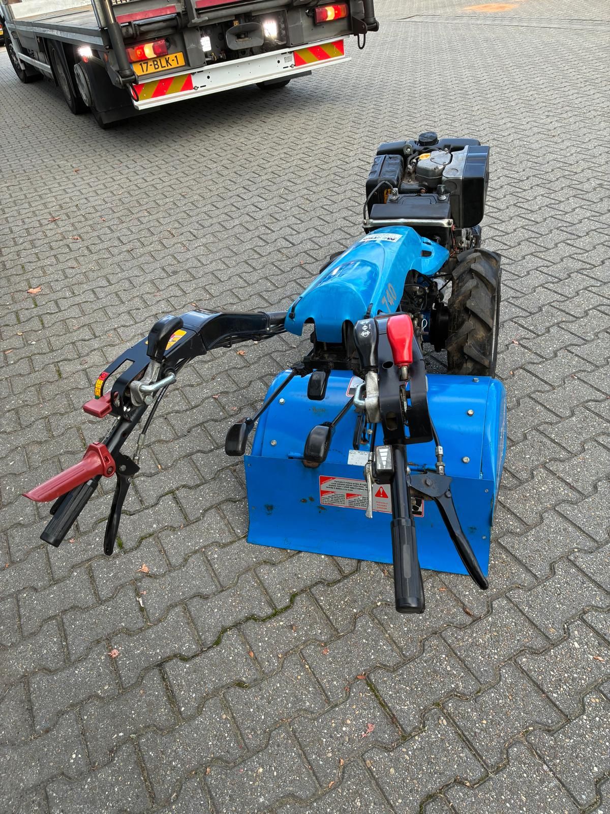 BCS 740 DE 2-wielige trekker met freesbak