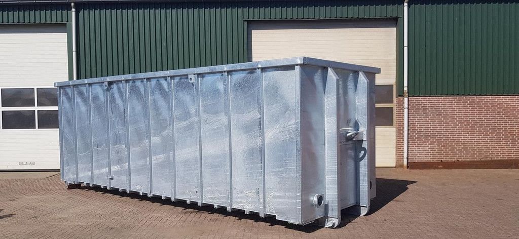 Haakarm mestcontainer 41 m3 - Nieuw slurry container
