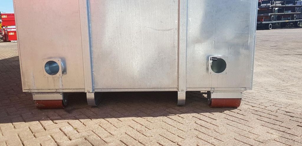Haakarm mestcontainer 41 m3 - Nieuw slurry container