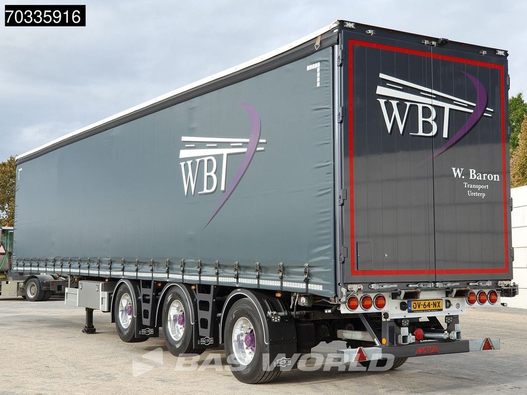 Pacton ET3 TRD345 3 axles 2x Lift + 2x Steering Axle