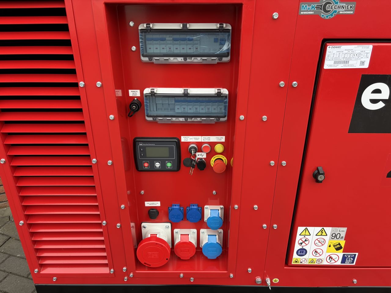 E-Power / Europower EPS44TDE 44kVA Kubota Diesel Generator