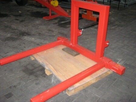 Balendrager round bale fork