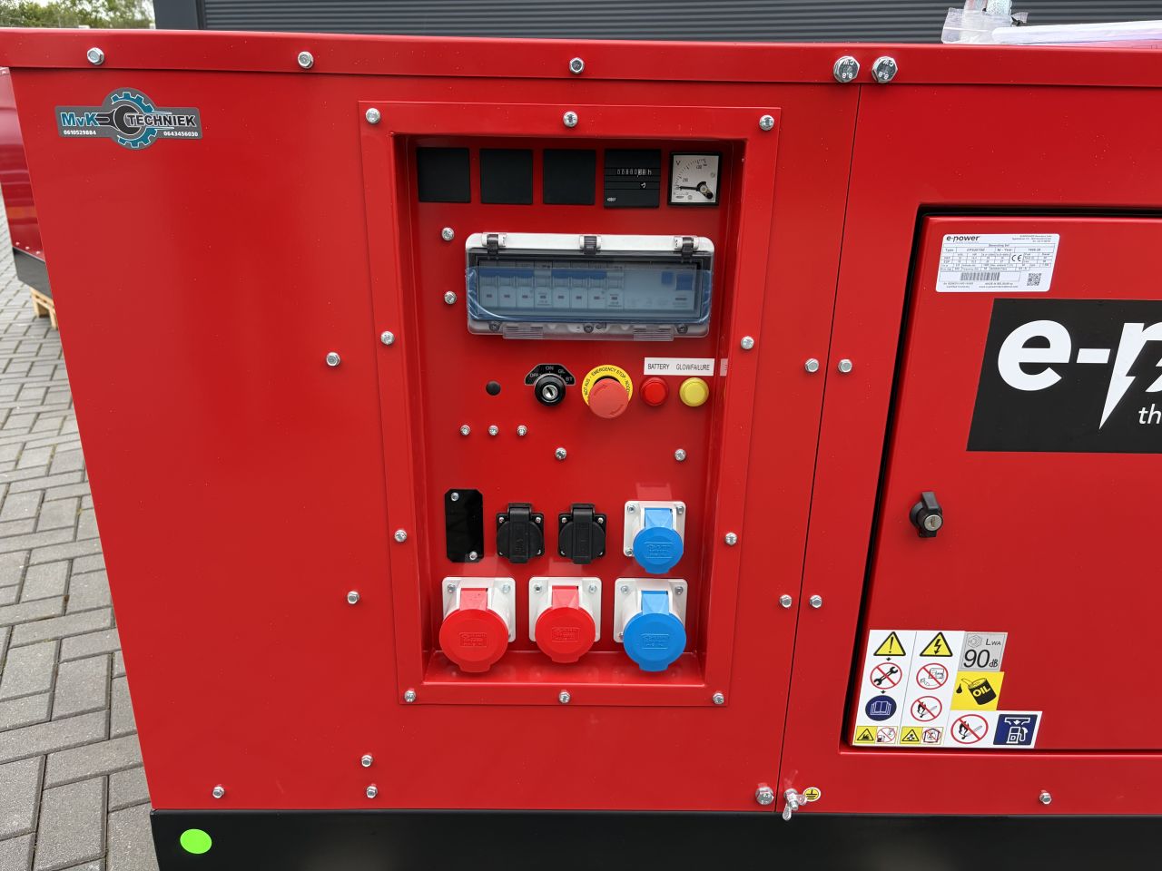 E-Power / Europower EPS20TDE Kubota Diesel generator - 19 kVA