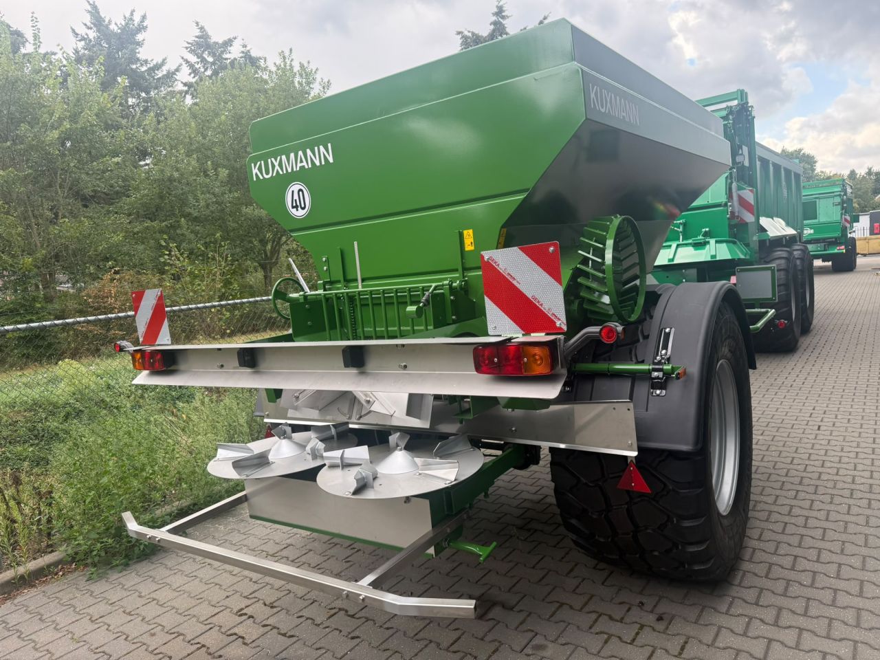 Kuxmann K8000 getrokken Kalkstrooier