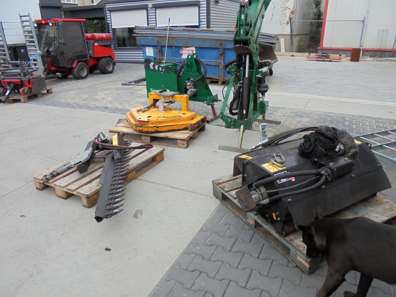 Spearhead,arm,klepelbak,heggensnoeier,heggenknipper