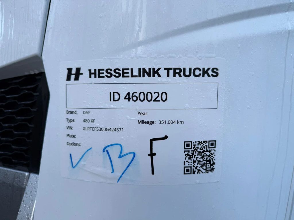 DAF XF 480 NGD 2X tank ACC LED Smarttacho 2