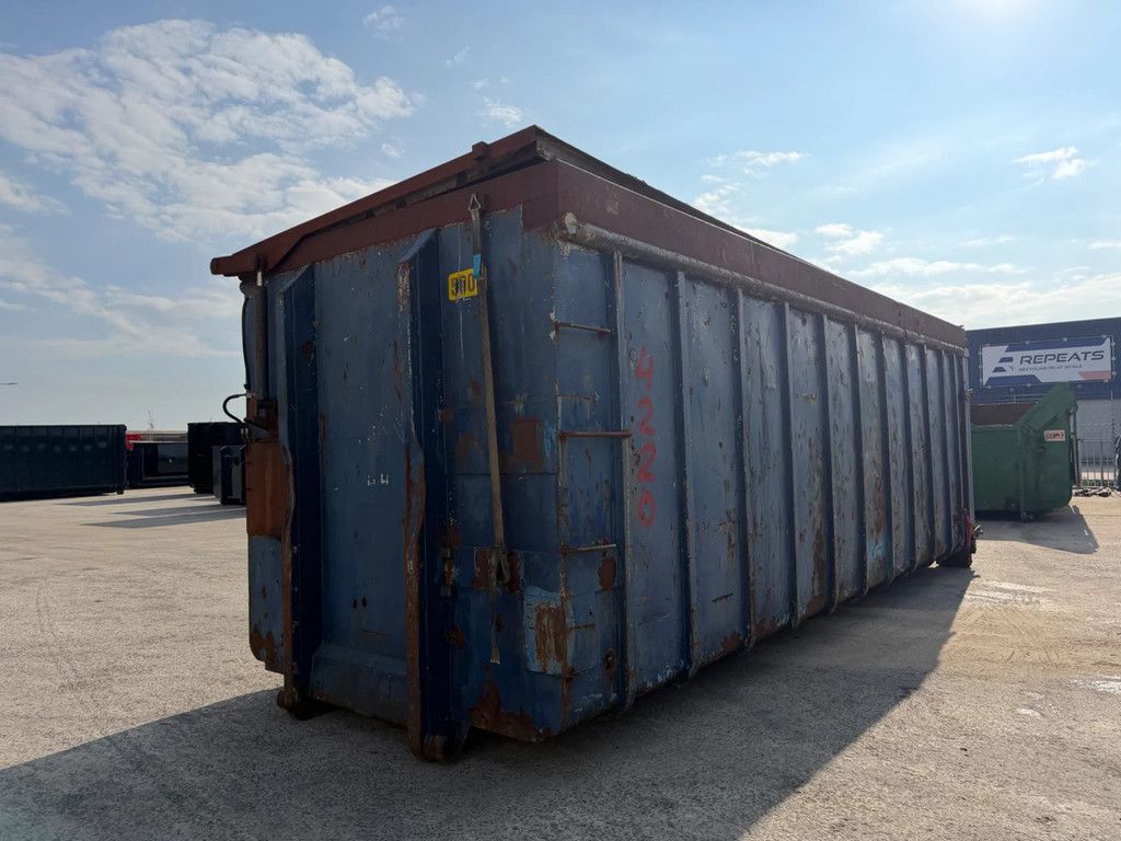 AJK Hydraulische klep container 23m3 gebruikt