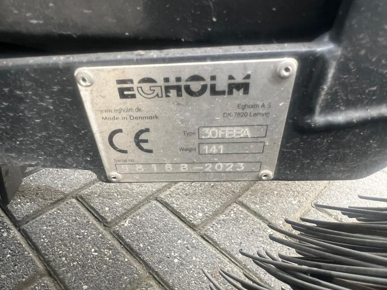 Nilfisk Egholm City Ranger 3070 sweeper