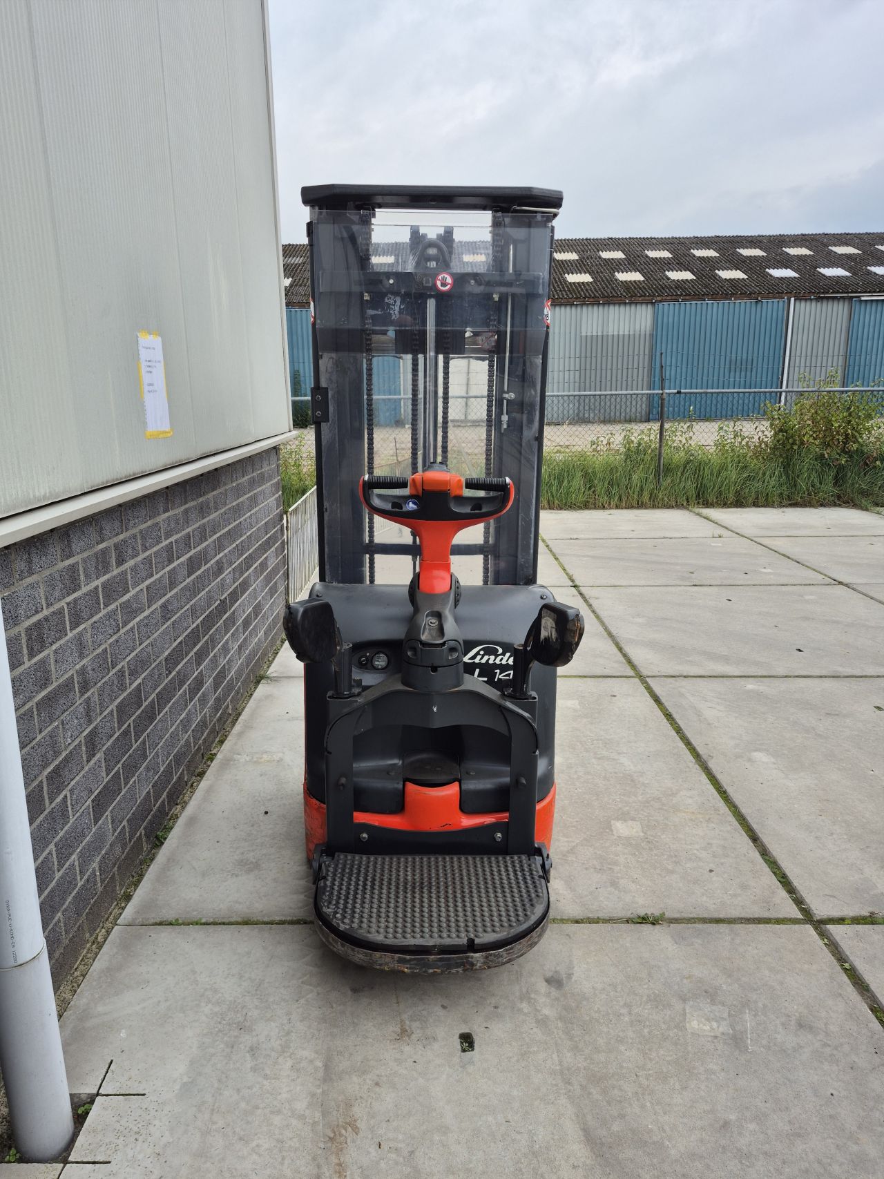 Linde L14AP bj 2012 triplex freelift 4.800 mm accu bj 2023