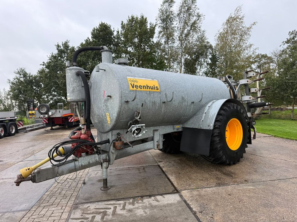 Veenhuis ecovac 8000 Vacuumtank Giertank Bemester Bouwlandinjecteur
