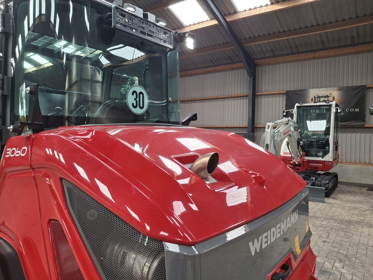 Weidemann 3060 wiellader, shovel, BJ2025, 30KM/H, Demo!