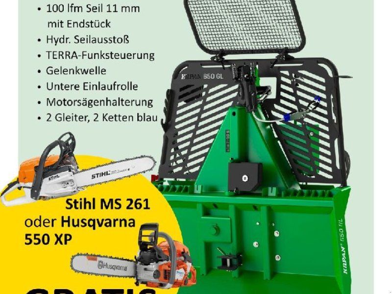 Krpan 650 Greenline Landforst Aktion