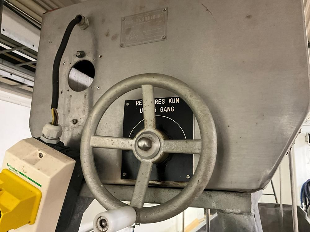 1974 Paasch & Silkeborg OS 5000L roestvrijstalen mengtank