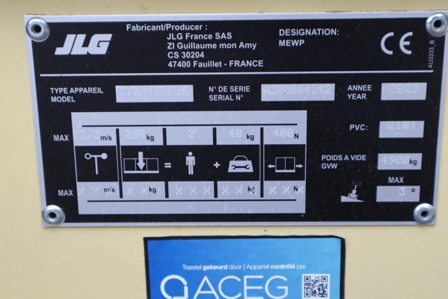 JLG Toucan 12E plus Valid Inspection, Electric, 12.65m