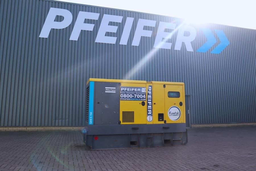 Atlas Copco QAS5 150 Valid Inspection, Diesel, 150 kVA