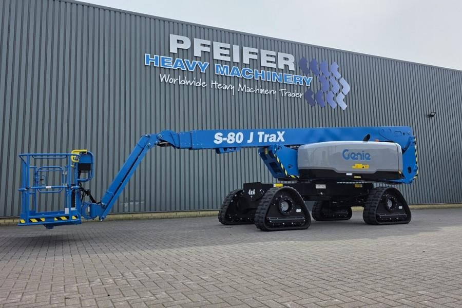 Genie S-80J Trax Valid inspection, Diesel, 4x4 Drive, 26
