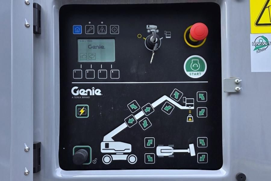 Genie S-80J Trax Valid inspection, Diesel, 4x4 Drive, 26