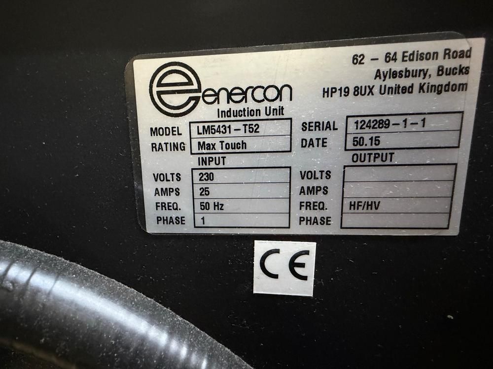Enercon Super Seal max LM5431-T52 Induction cap sealer