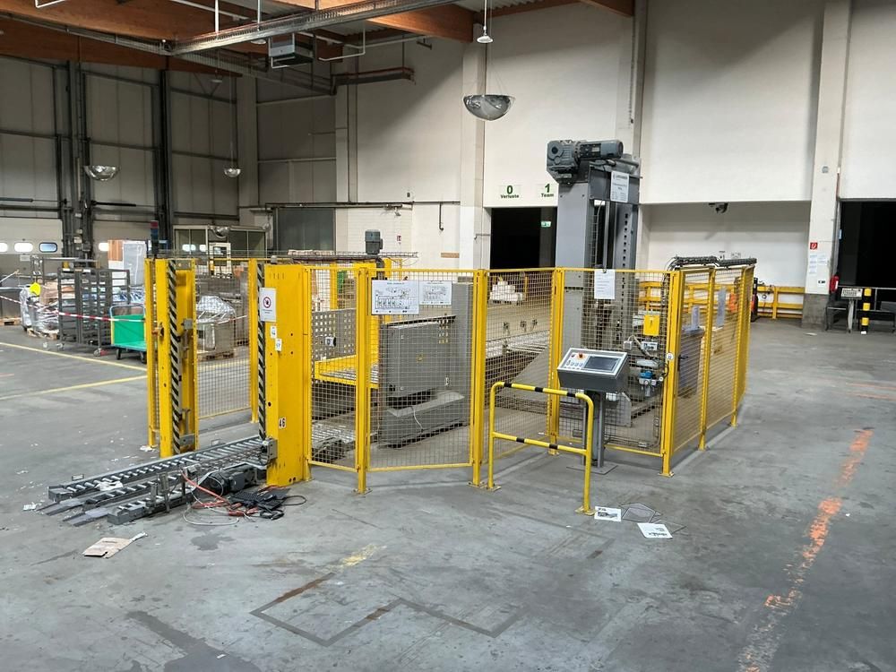 2015 Langhammer Palettenverdoppler PAV 62 pallet stacking station