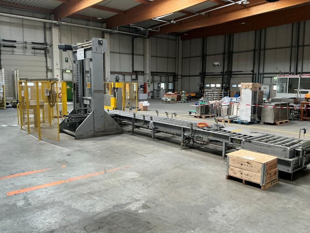 2015 Langhammer Palettenverdoppler PAV 62 pallet stacking station