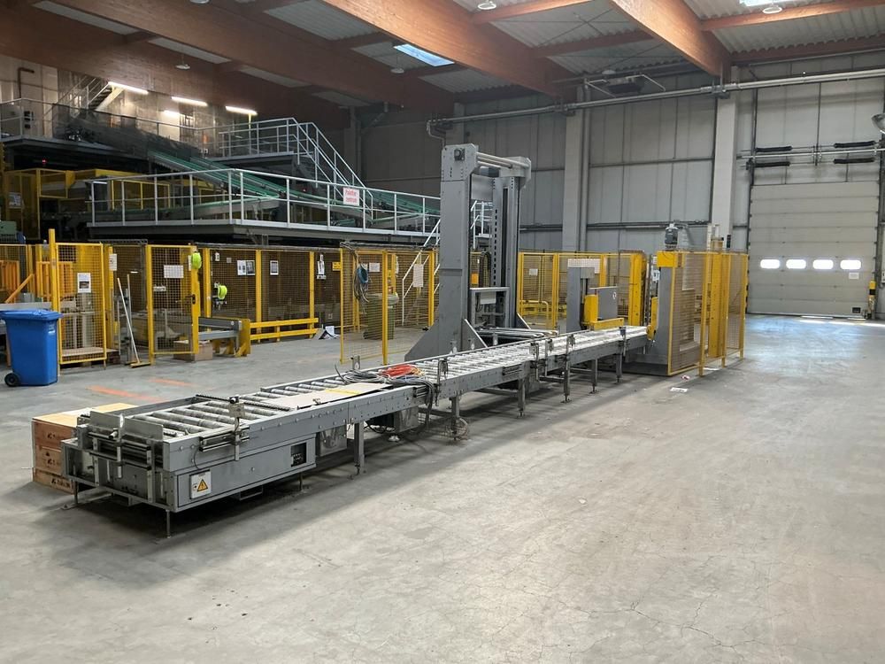 2015 Langhammer Palettenverdoppler PAV 62 pallet stacking station