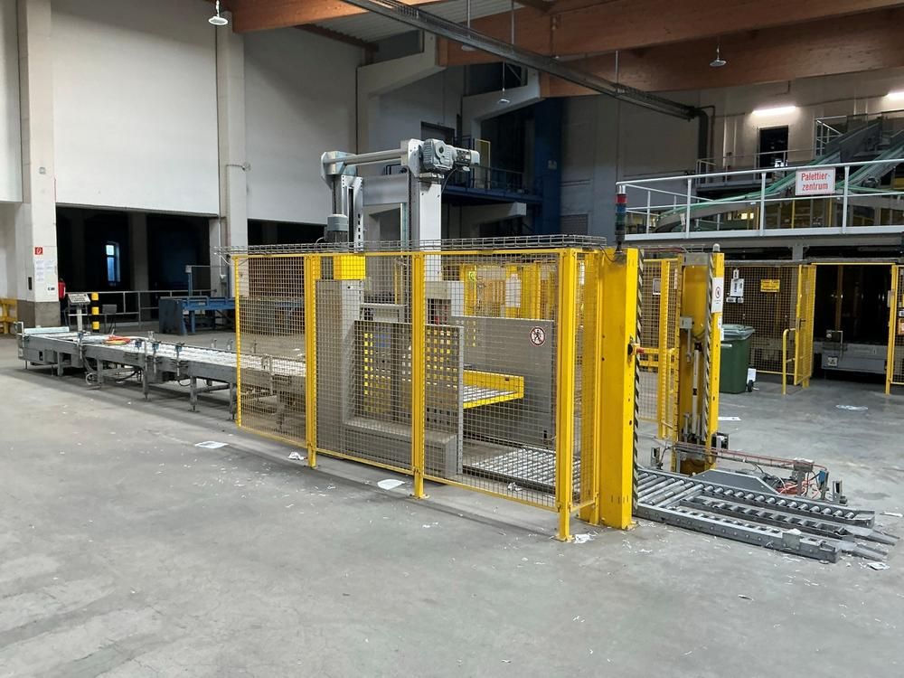2015 Langhammer Palettenverdoppler PAV 62 pallet stacking station