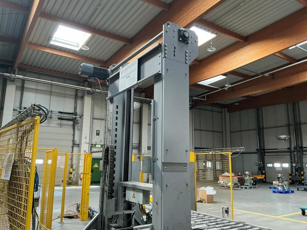 2015 Langhammer Palettenverdoppler PAV 62 pallet stacking station