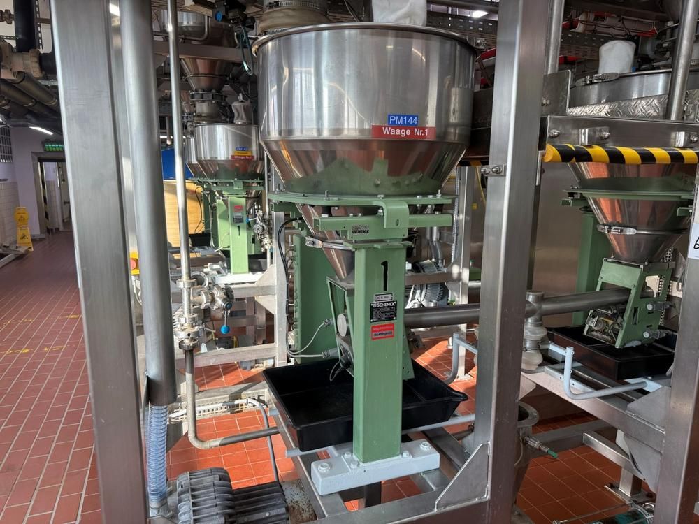 1996 Schenck Multifeed Sorting and weighing system