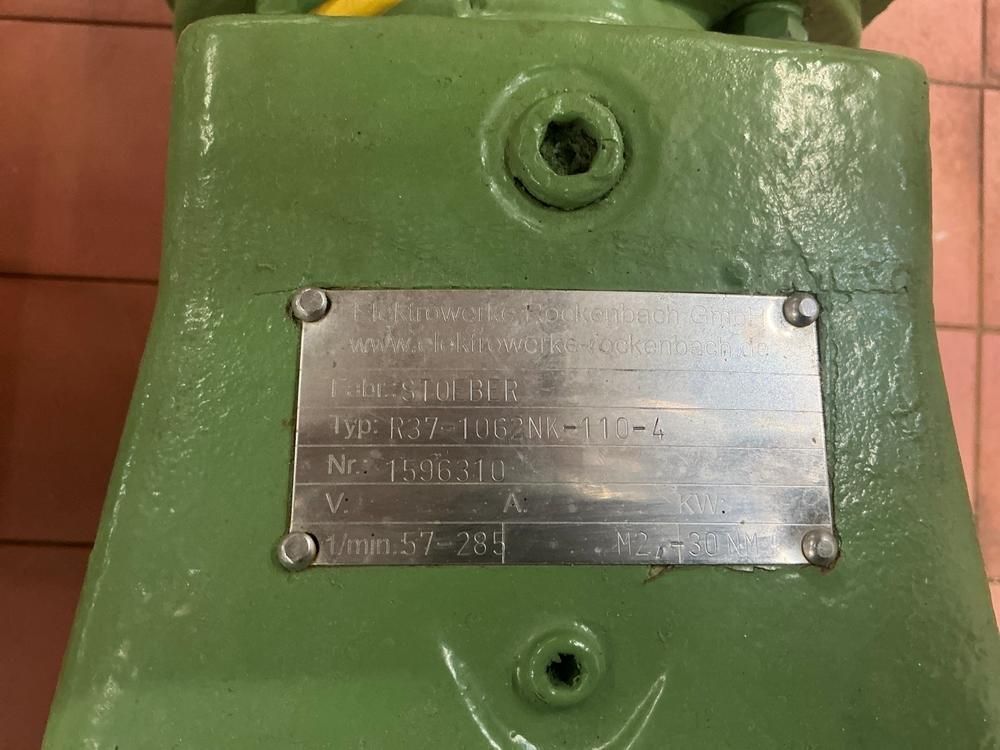 Stoeber R-37-1062NK-110-4 Progressive cavity pump (2x)
