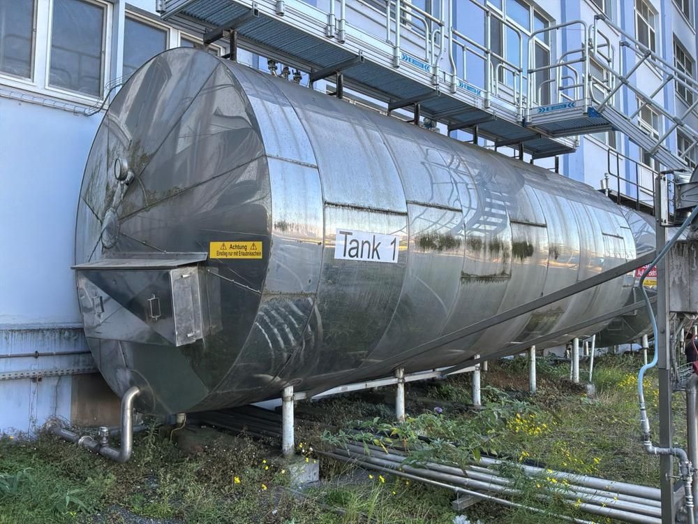 Isolated storage tank