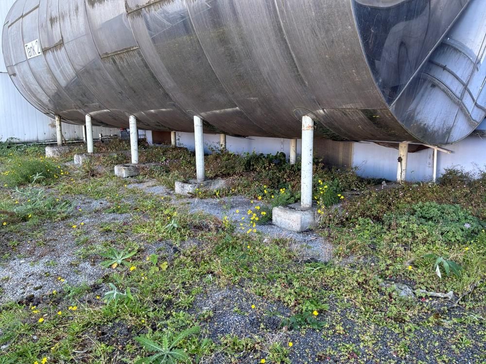 Isolated storage tank