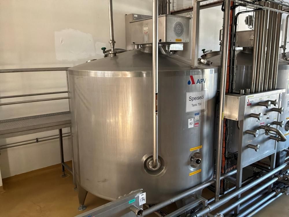 APV S/S storage tank 5.500L