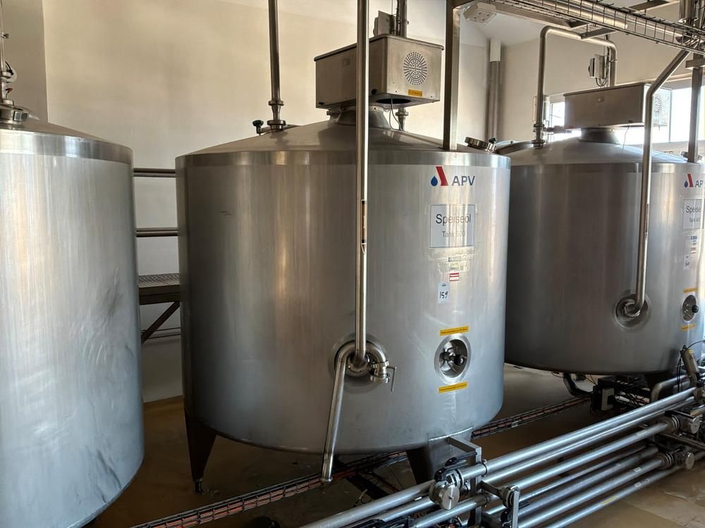 APV S/S storage tank 5.000L