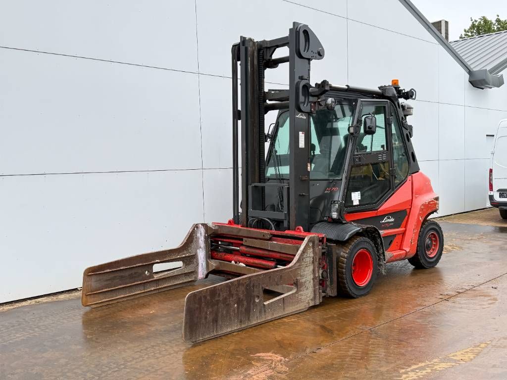 Linde H70D - Side Shift / Fork Positioners / Duplex