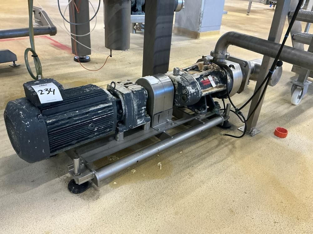 2011 Bornemann SLH125-38 Twin-screw process pump