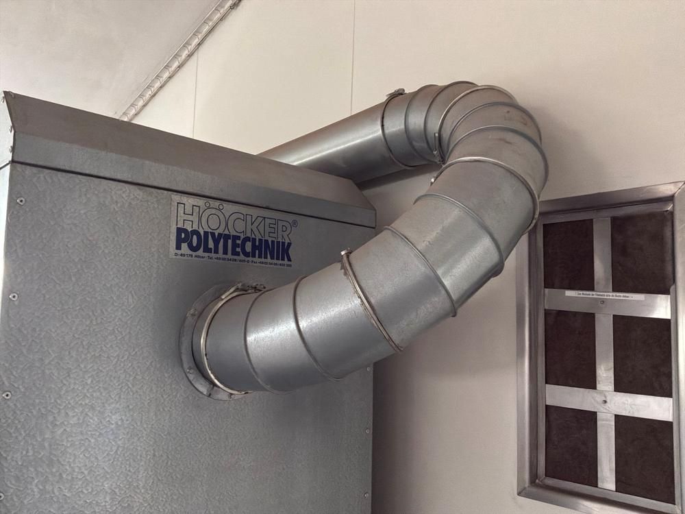 2008 Höcker Polytechnik Vacumobil filter extraction unit