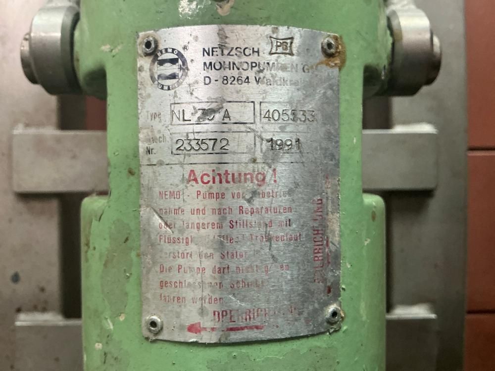 NETZSCH NL30A Progressive cavity pump (2x)