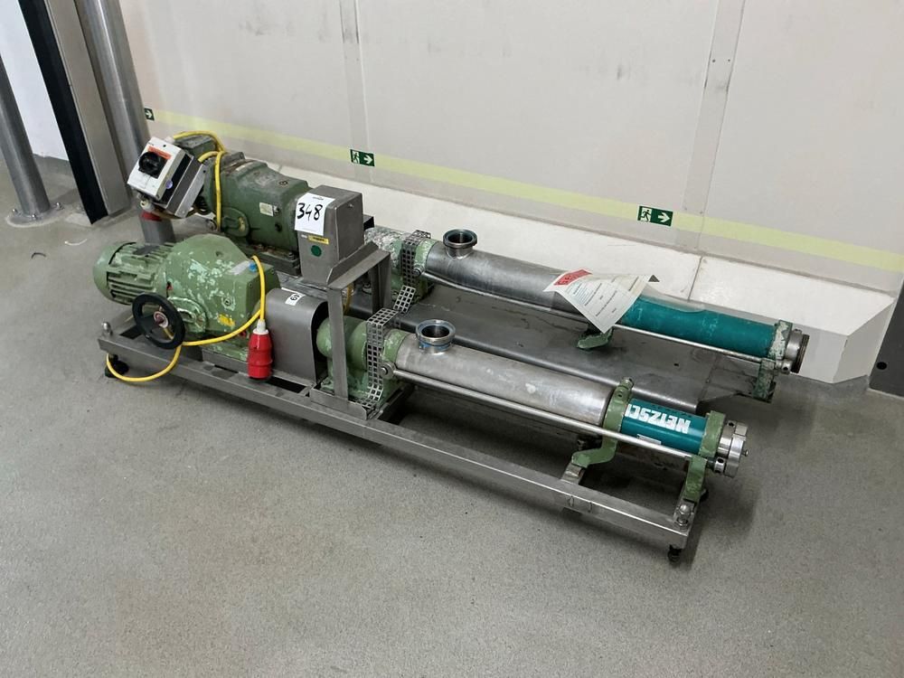 NETZSCH NL40A Progressive cavity pump (2x)