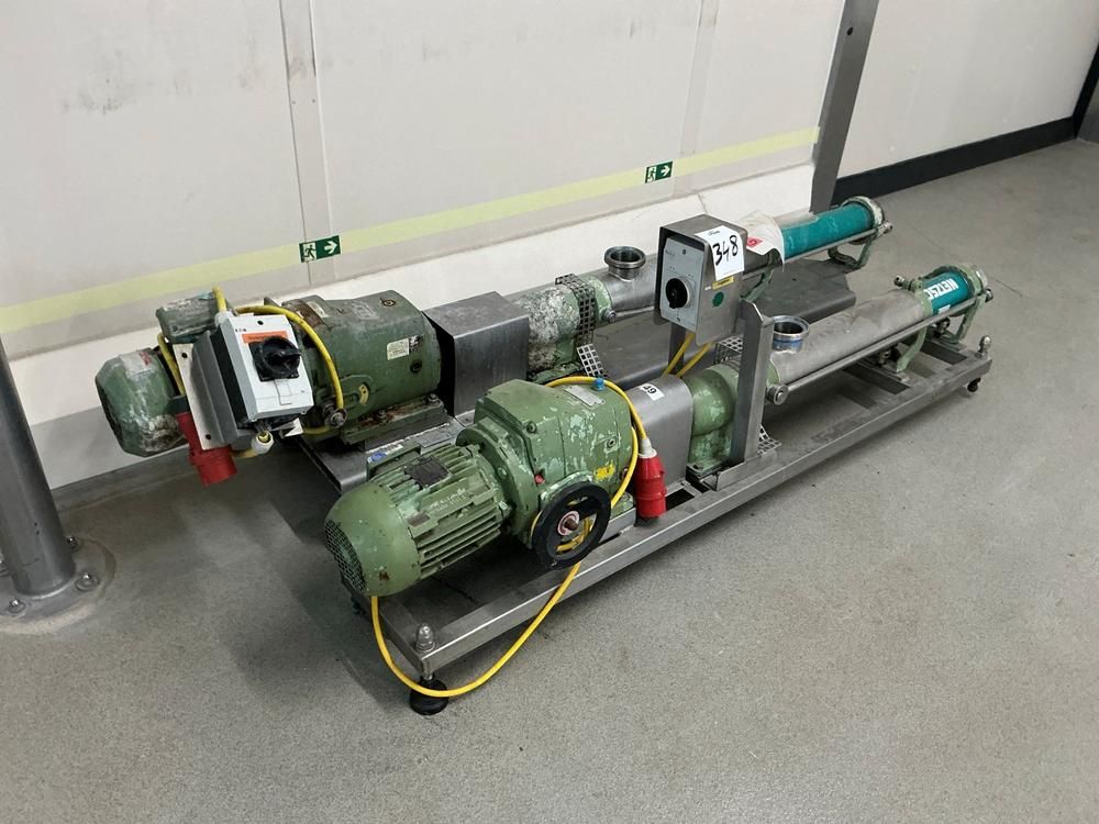NETZSCH NL40A Progressive cavity pump (2x)