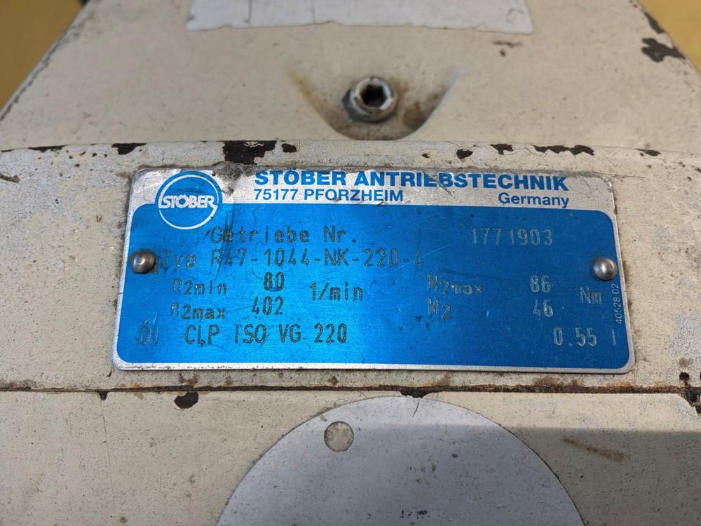 Progressive cavity pump (3x)