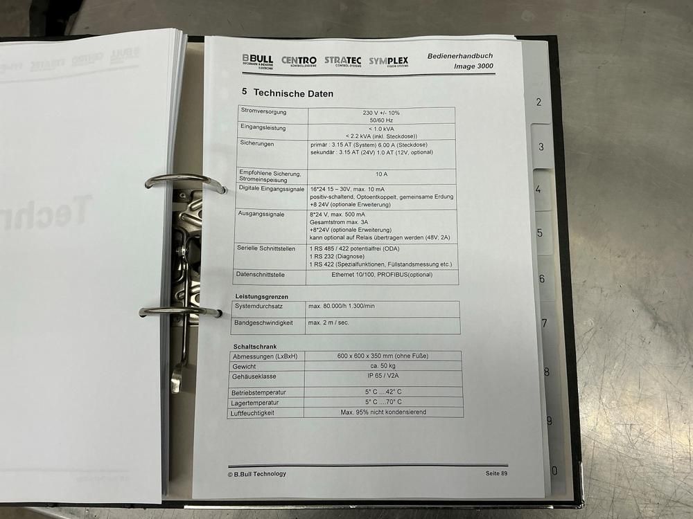 BBULL CENTRO Image 3000 Bottle inspection system