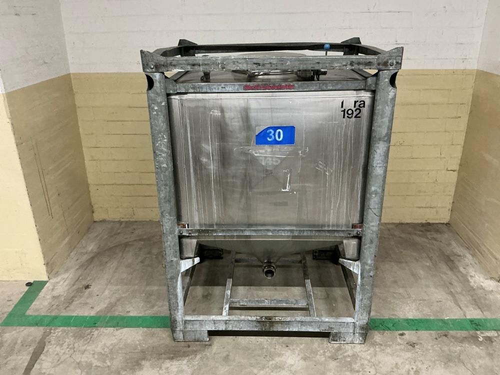 S/S storage tank 1.000L (10x)